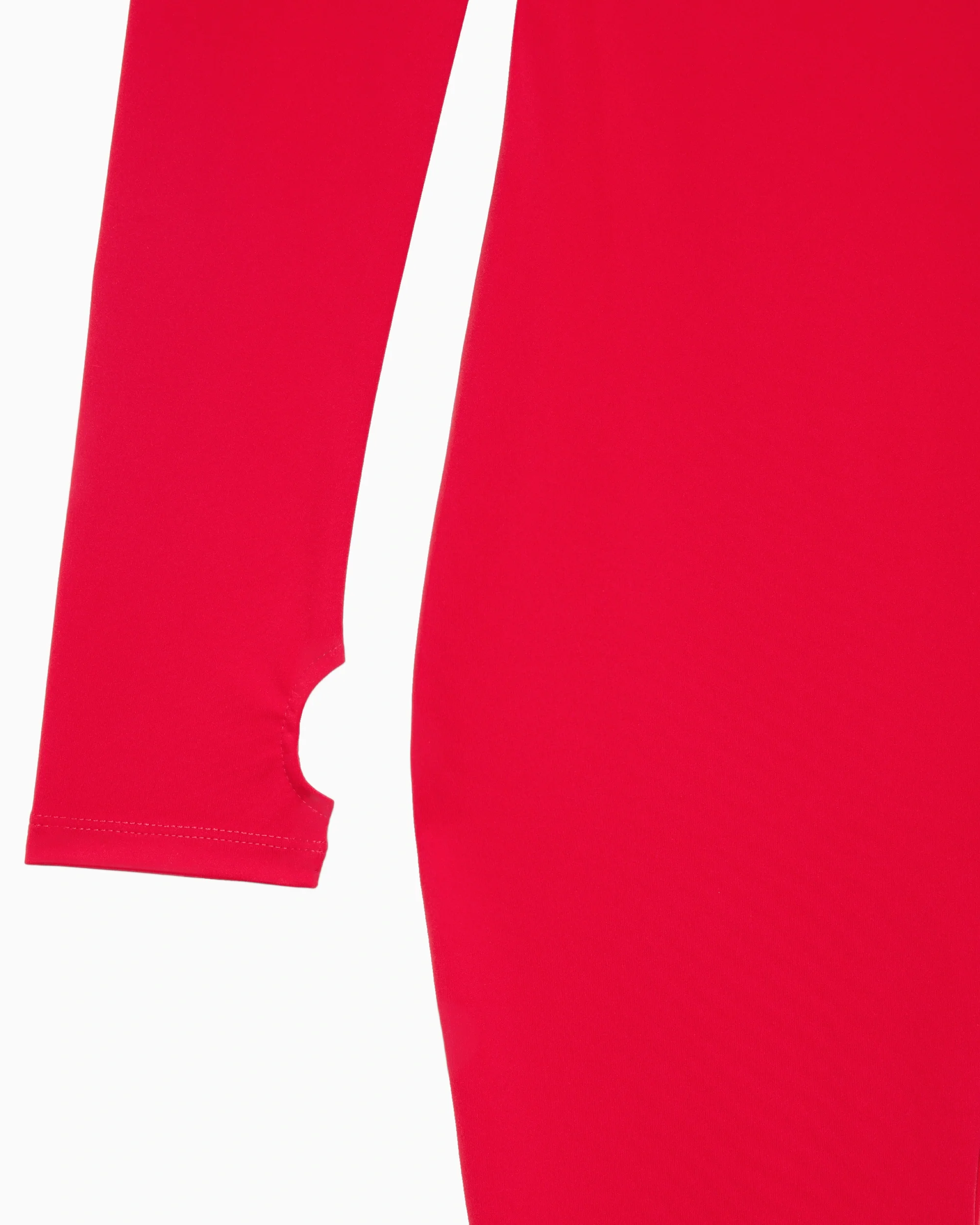 Long Sleeve Footed Catsuit | Scarlet - Image 8