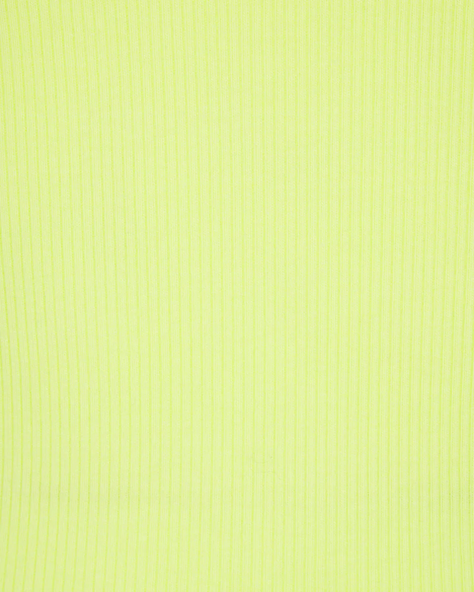 Long Sleeve Ribbed Tee | Limoncello - Image 11