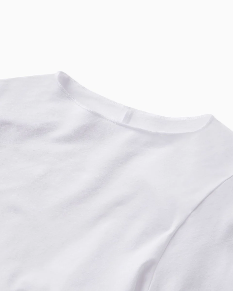 Long Sleeve Wrap Top | White - Image 6