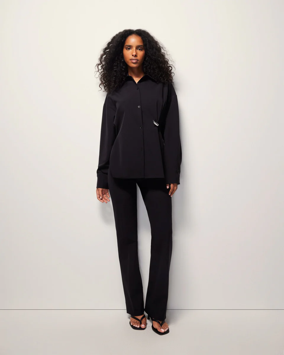 Low Rise Trouser | Black - Image 3