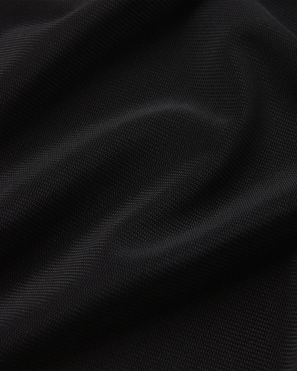 Mesh Stretch Twisted Top | Black - Image 11
