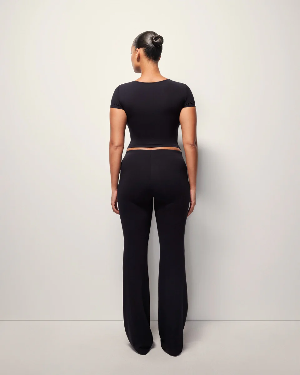 Pierced Cinch Pant | Black - Image 5
