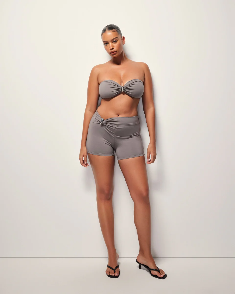 Pierced Mini Short | Slate - Image 4