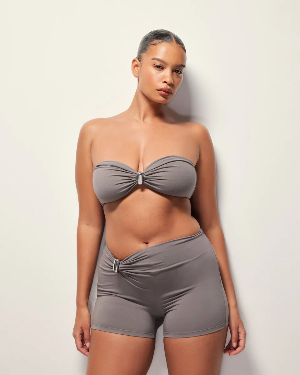 Pierced Mini Short | Slate - Image 6