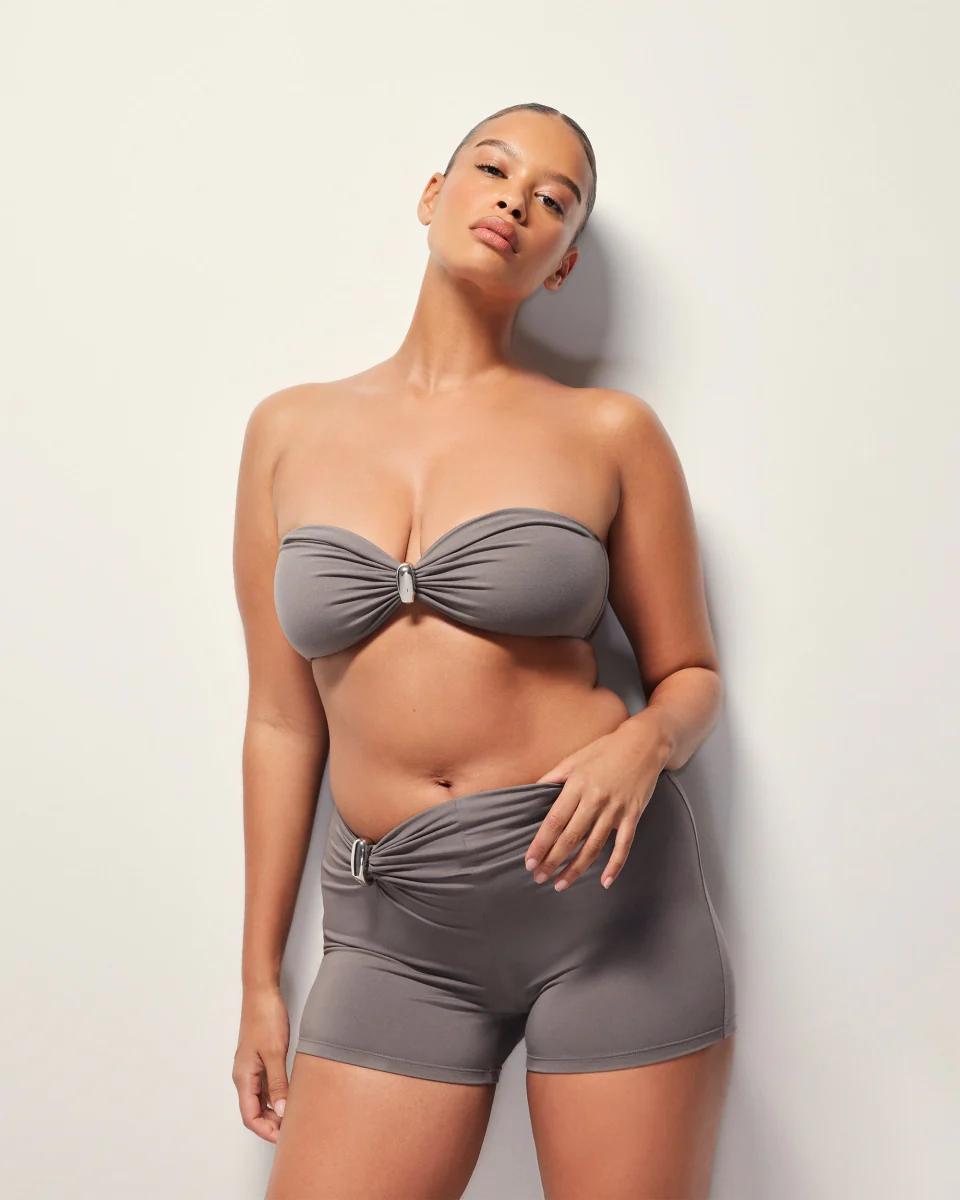 Pierced Mini Short | Slate - Image 7