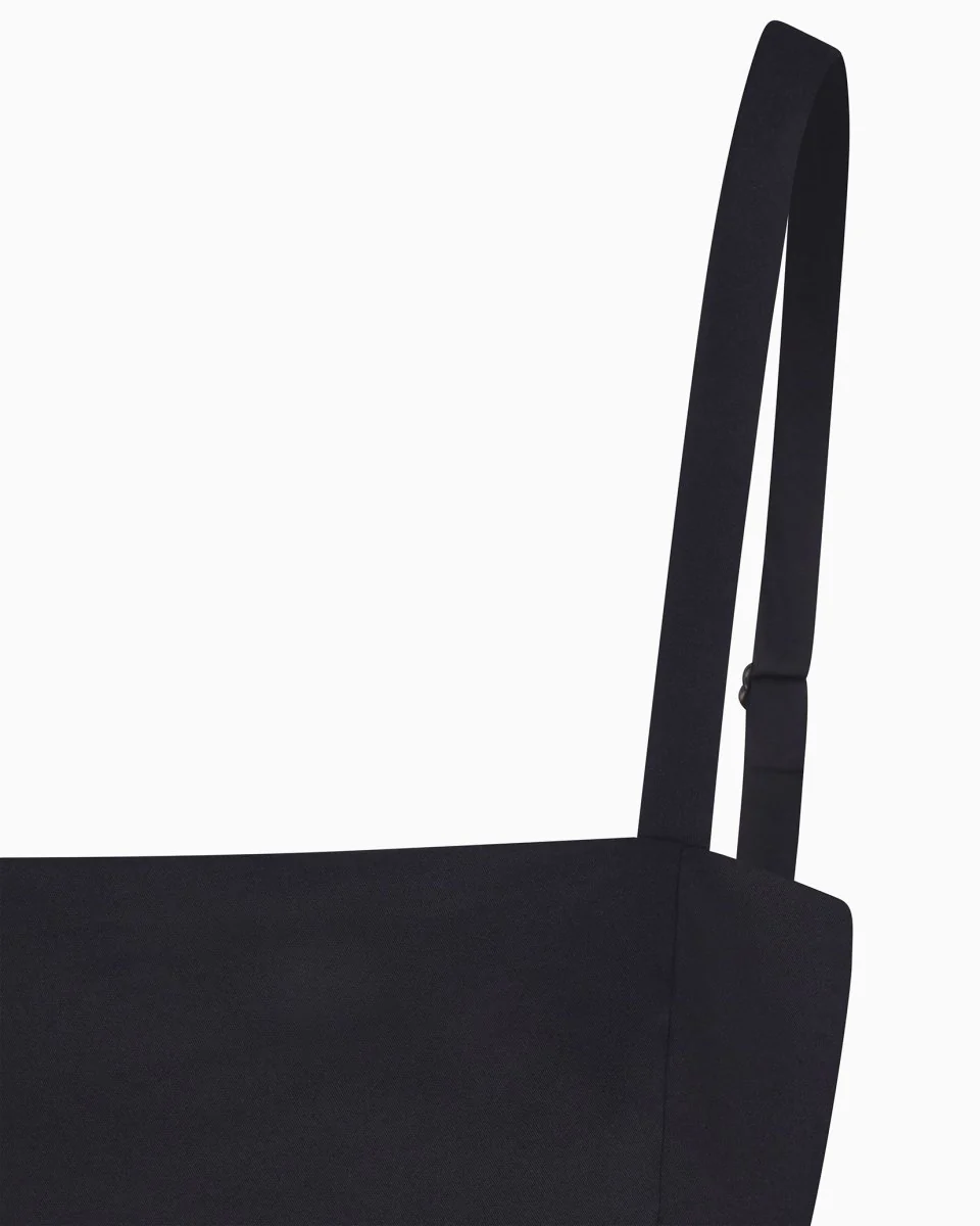 Poplin Bralette | Black - Image 8