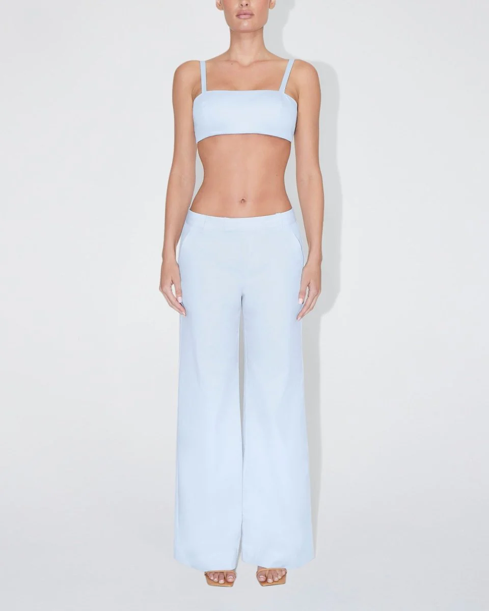 Poplin Bralette | Ice Blue - Image 3