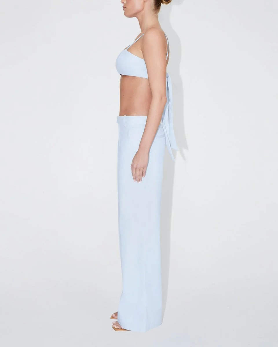 Poplin Bralette | Ice Blue - Image 4