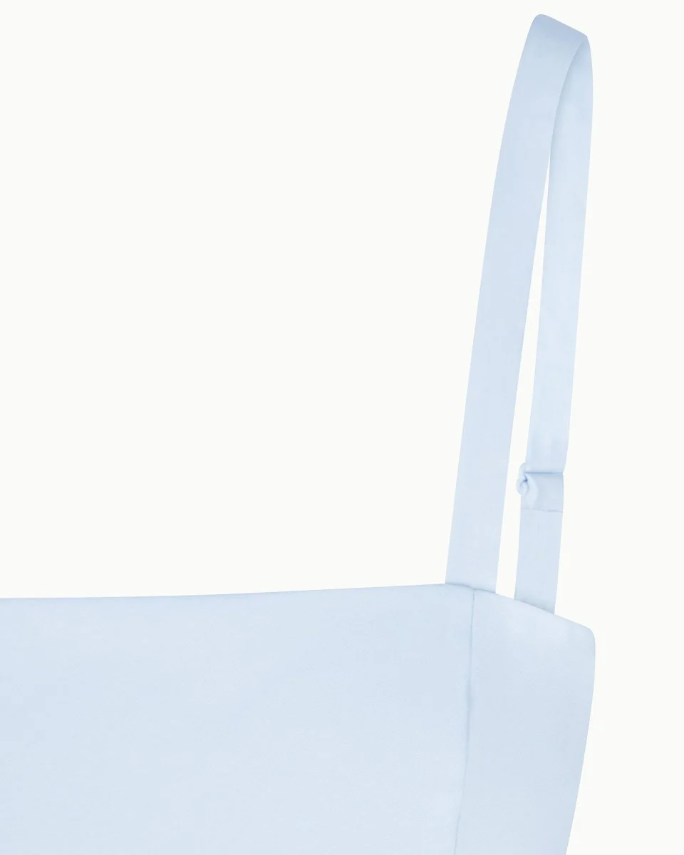Poplin Bralette | Ice Blue - Image 8