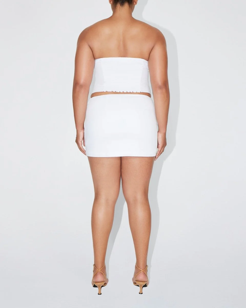 Poplin Tube Top | White - Image 8