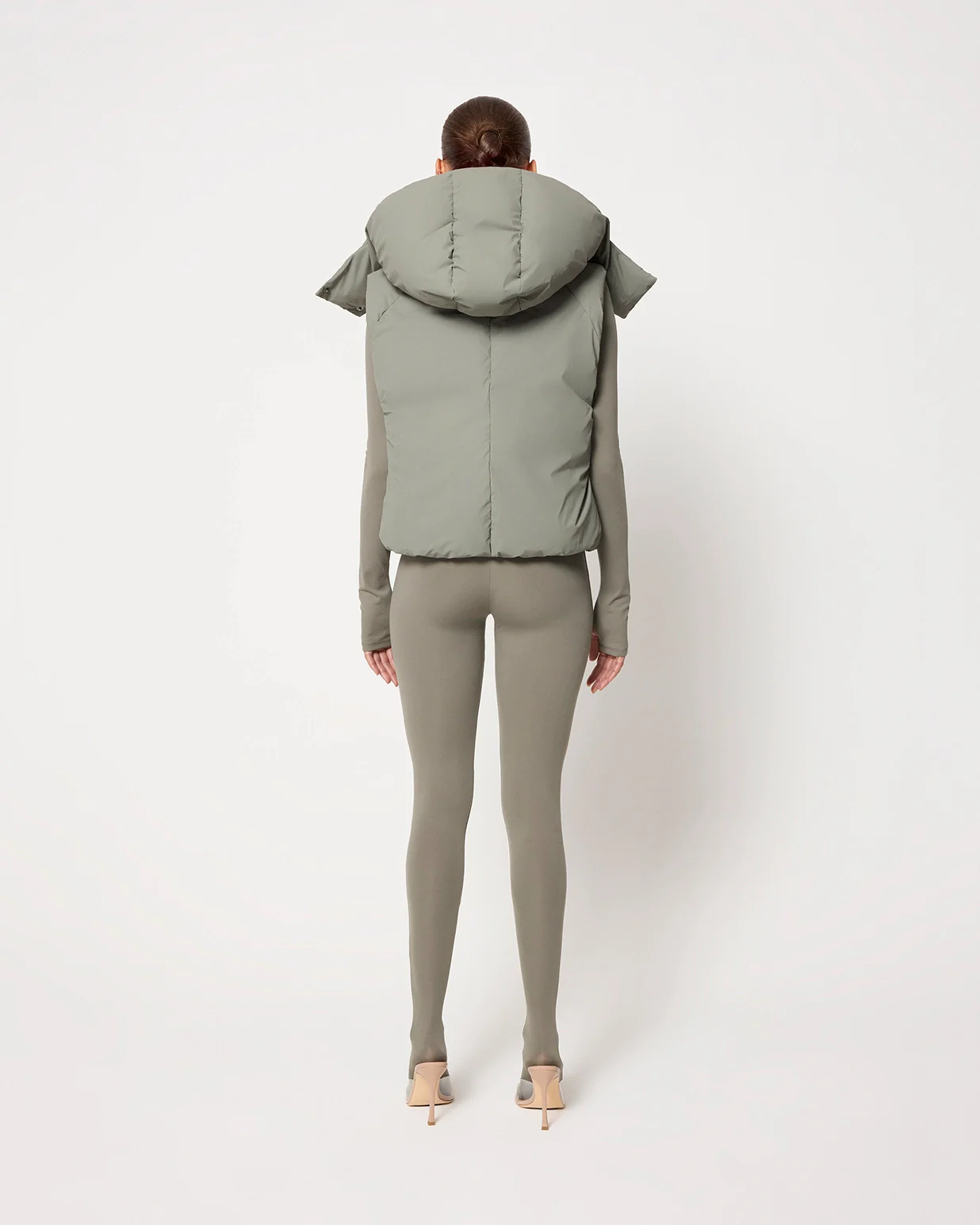 Puffer Vest | Dusty Olive - Image 5