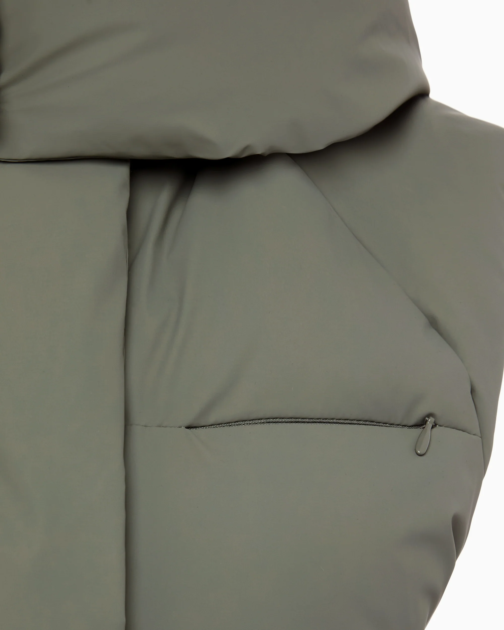 Puffer Vest | Dusty Olive - Image 7