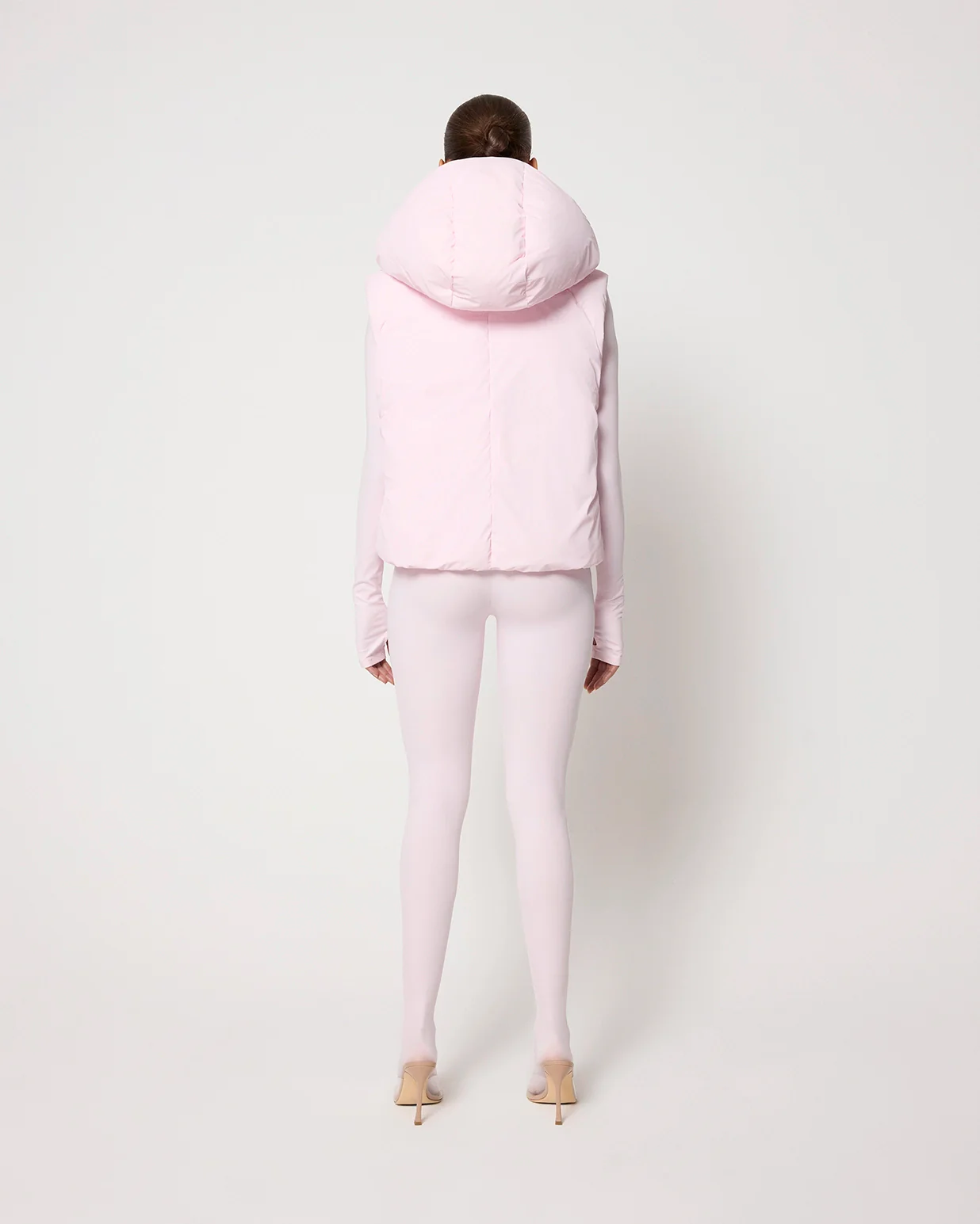 Puffer Vest | Powder Pink - Image 5