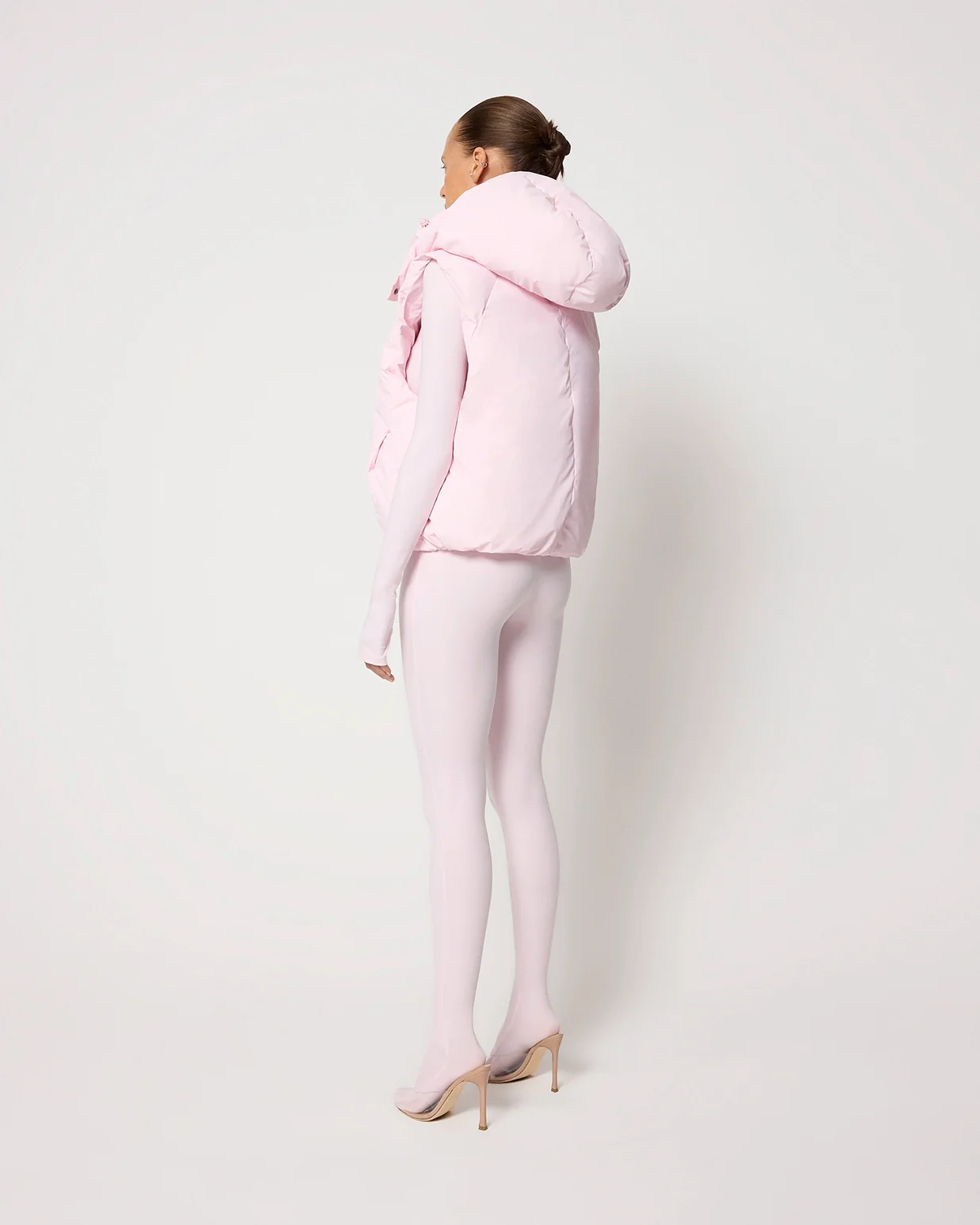 Puffer Vest | Powder Pink - Image 6
