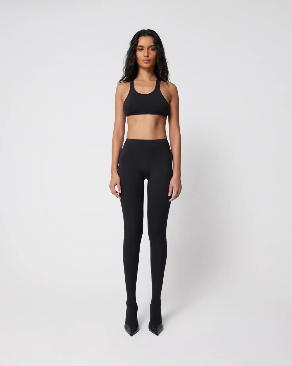 Racer Bralette | Black - Image 4