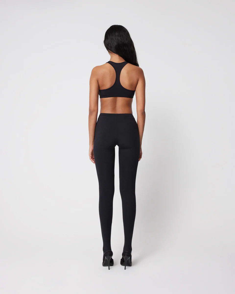 Racer Bralette | Black - Image 7