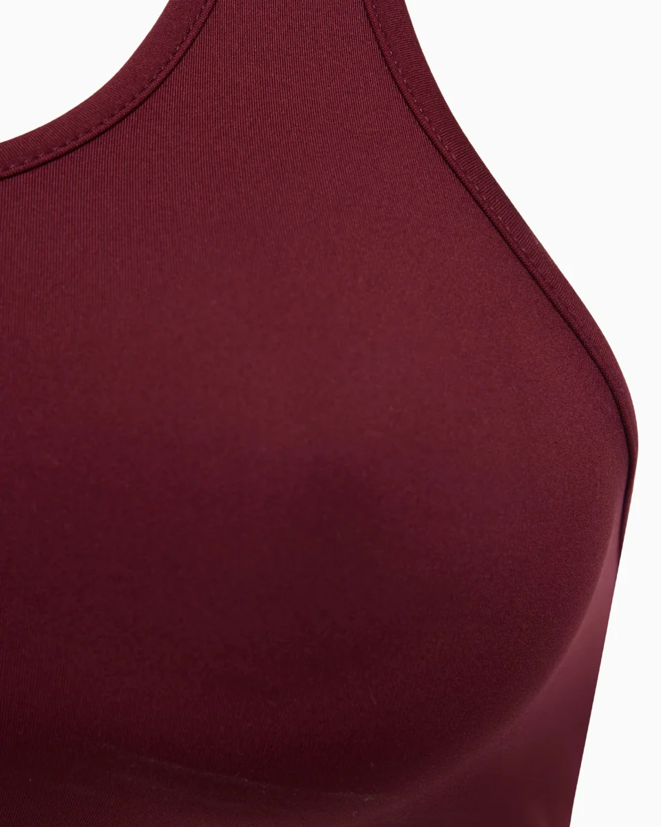 Racer Bralette | Merlot - Image 3