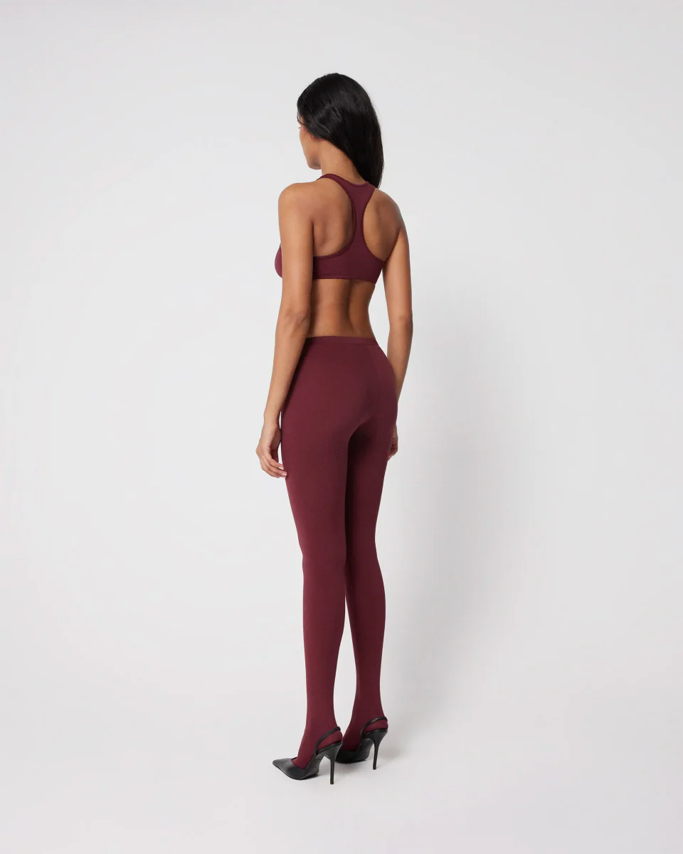 Racer Bralette | Merlot - Image 6