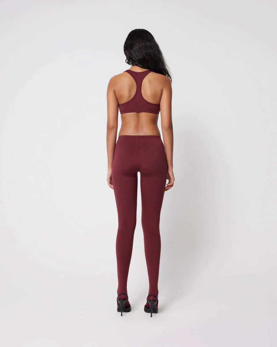 Racer Bralette | Merlot - Image 7