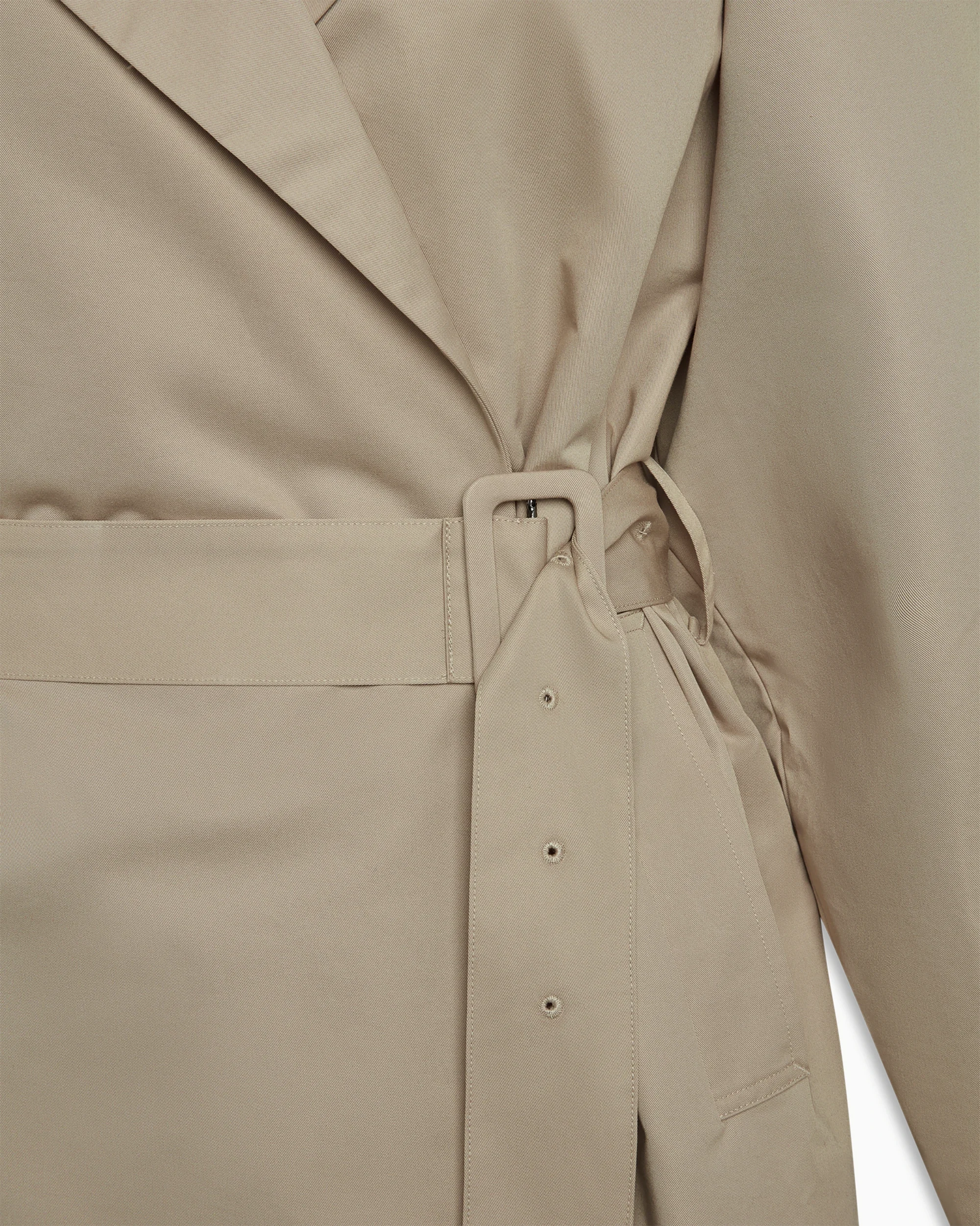 Relaxed Trench Coat | Taupe - Image 3