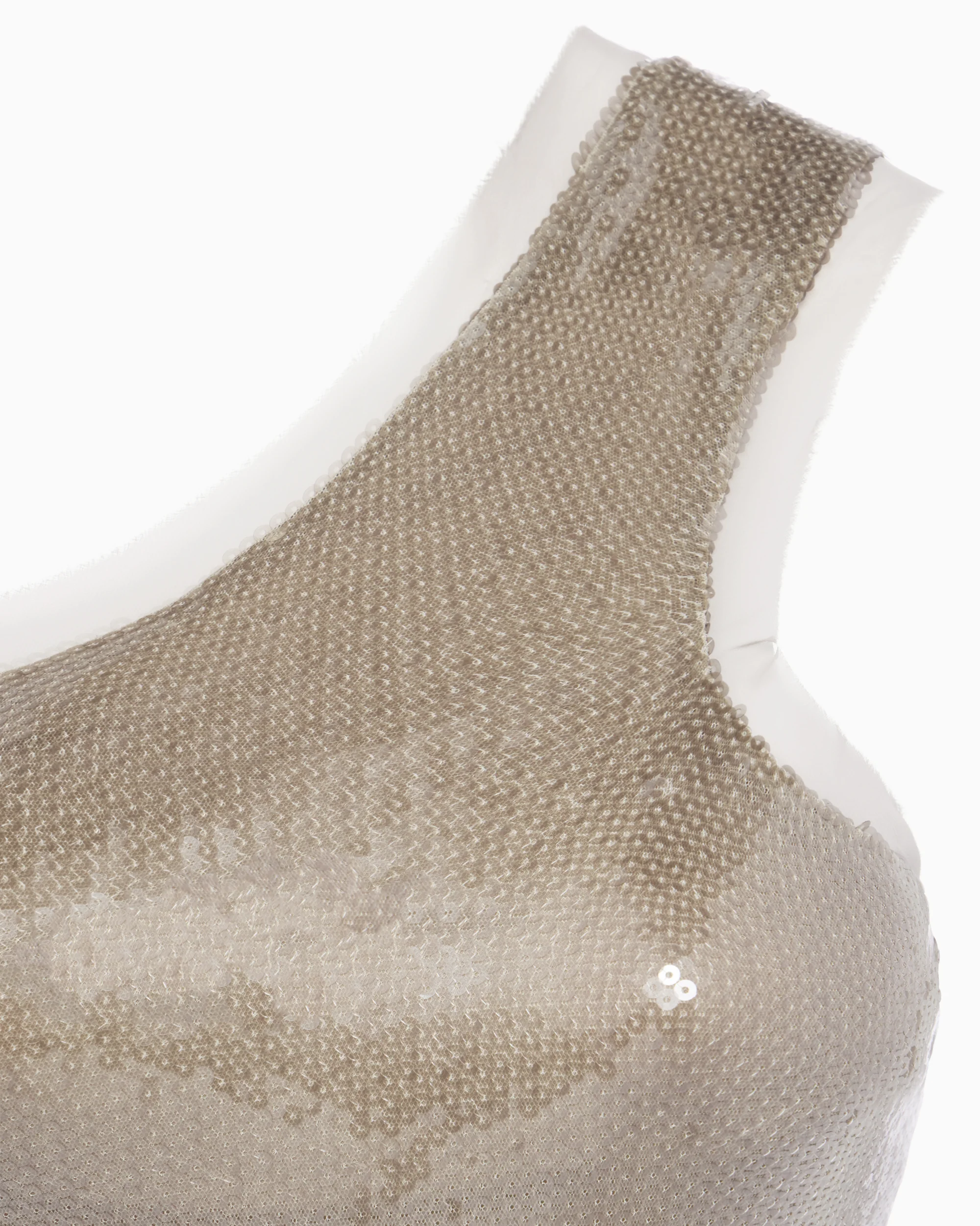 Sequin Cutout Dress | Champagne - Image 7