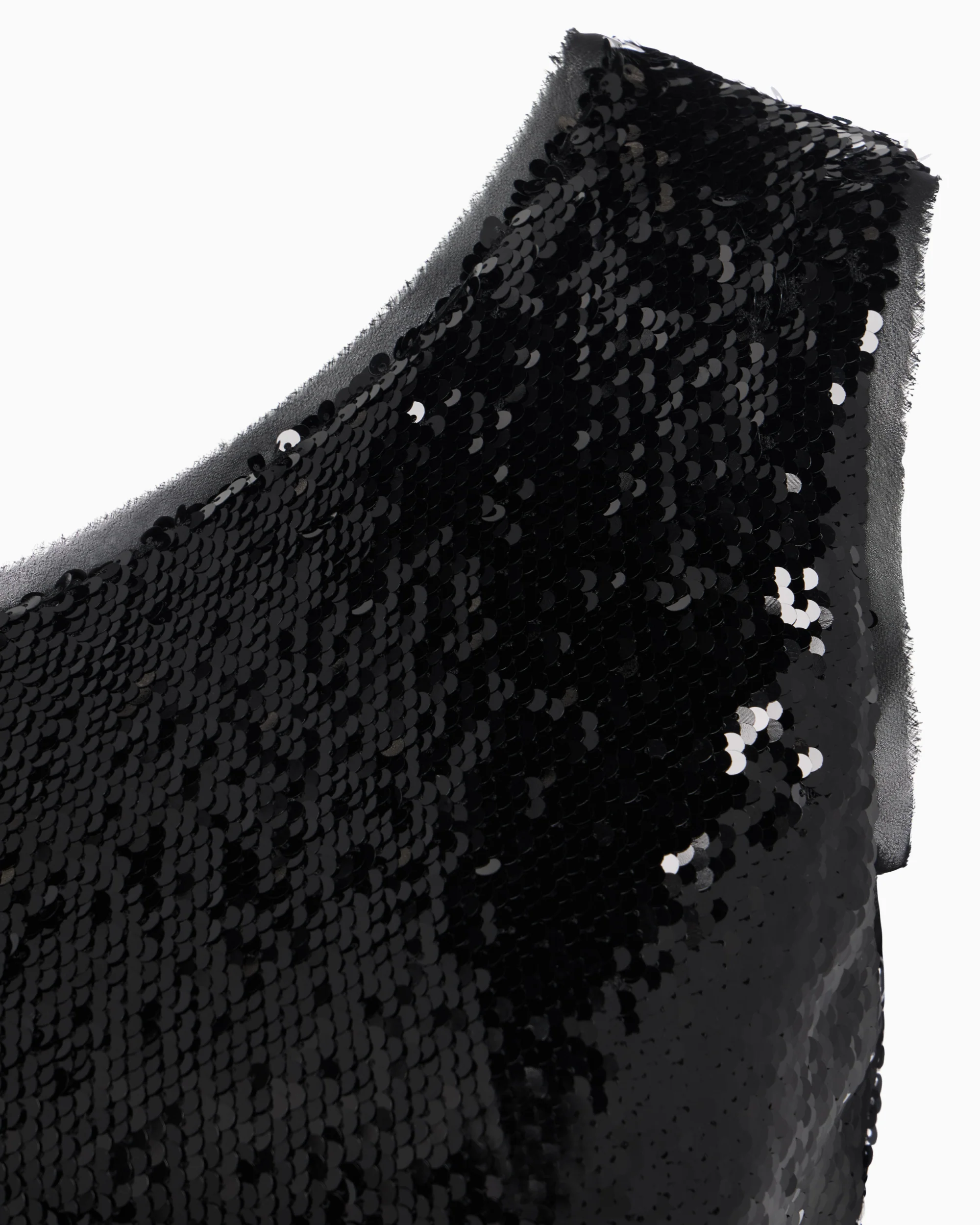 Sequin Cutout Top | Black - Image 7