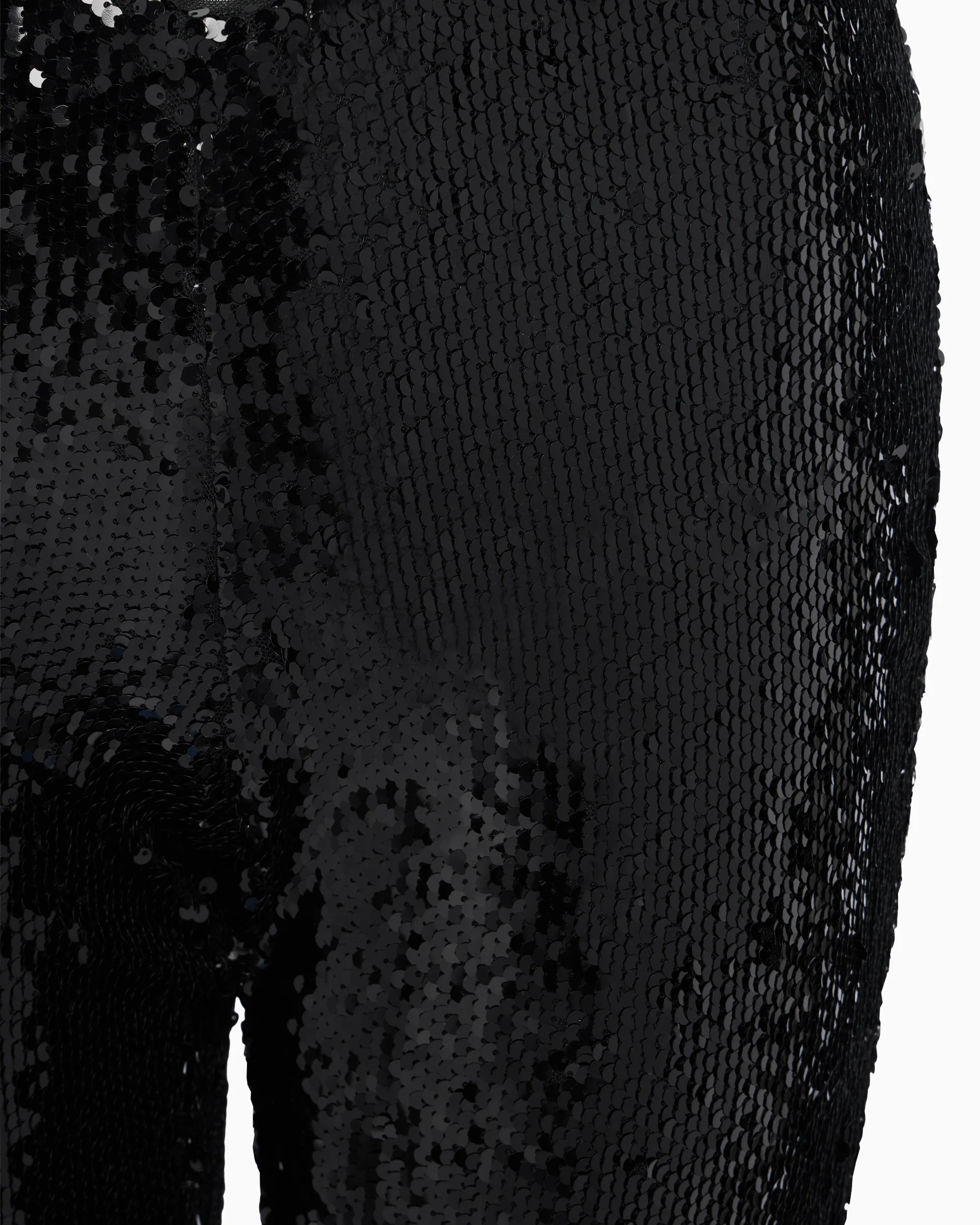 Sequin Low Rise Pant | Black - Image 7
