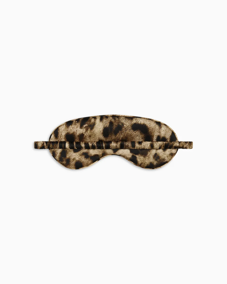Silk Eye Mask | Leopard - Image 4