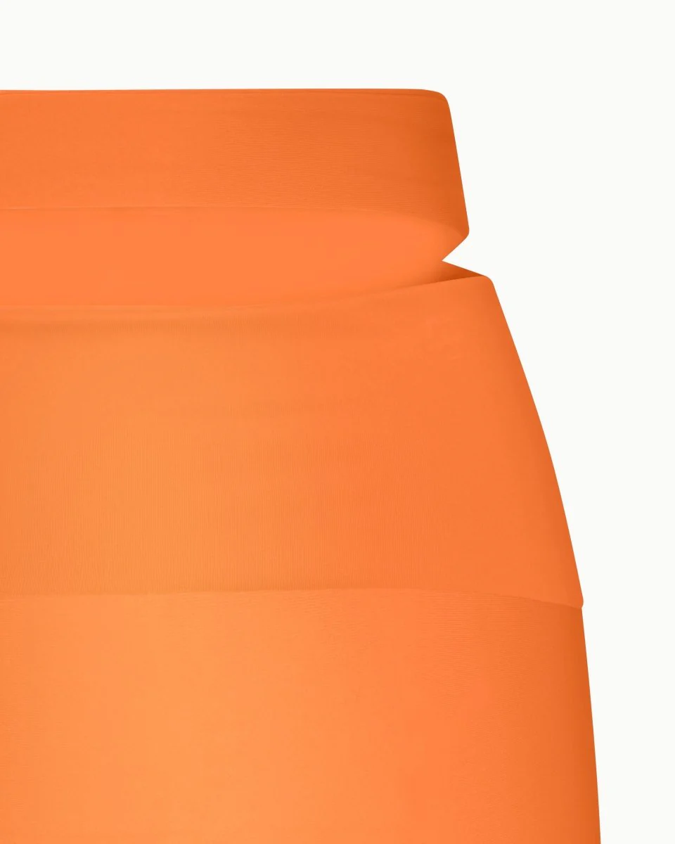 Sleek Stretch Cutout Foldover Pant | Papaya - Image 8