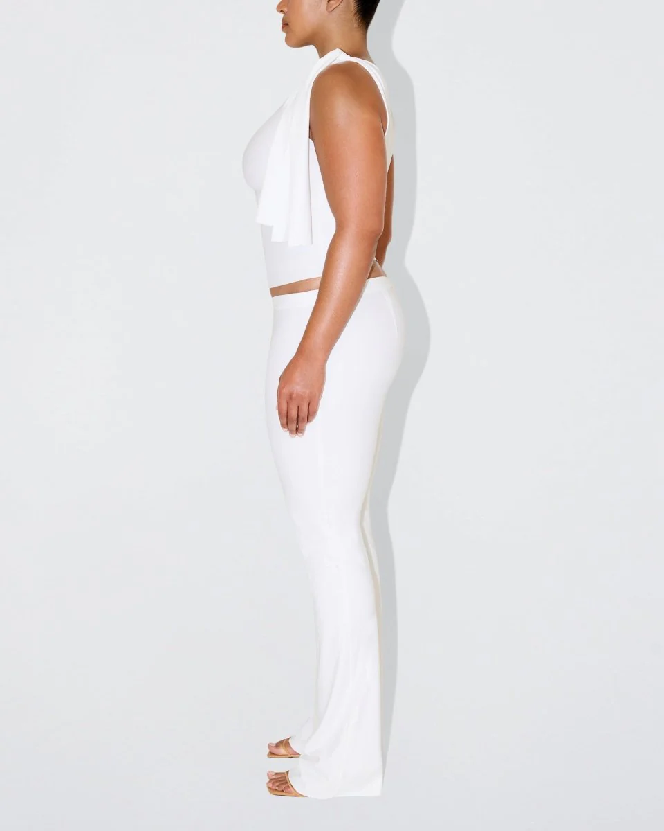 Sleek Stretch Low Rise Pant | Bright White - Image 3