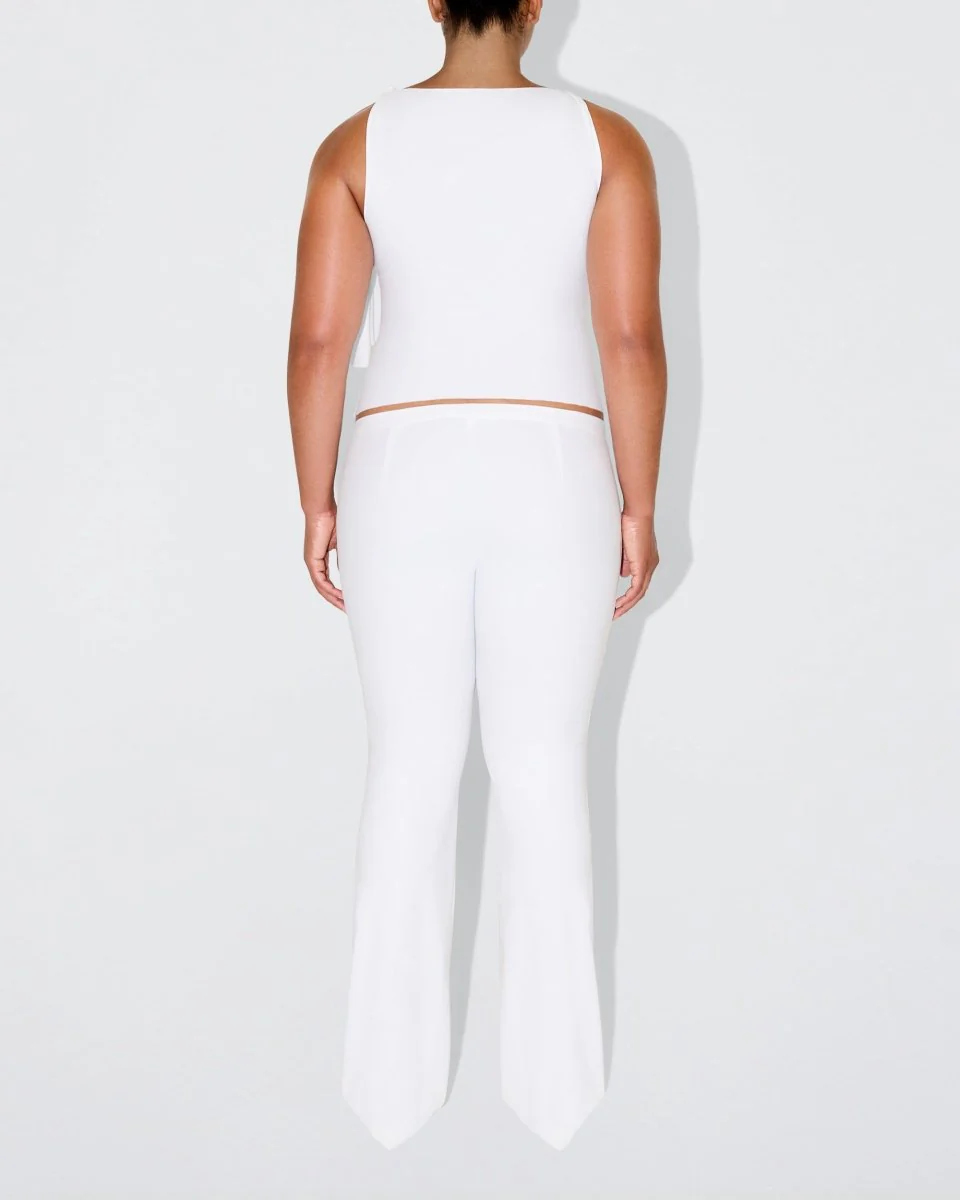 Sleek Stretch Low Rise Pant | Bright White - Image 4