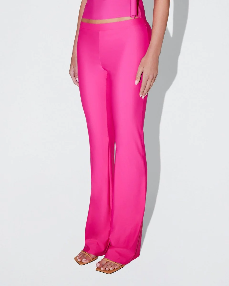 Sleek Stretch Low Rise Pant | Fuchsia - Image 3