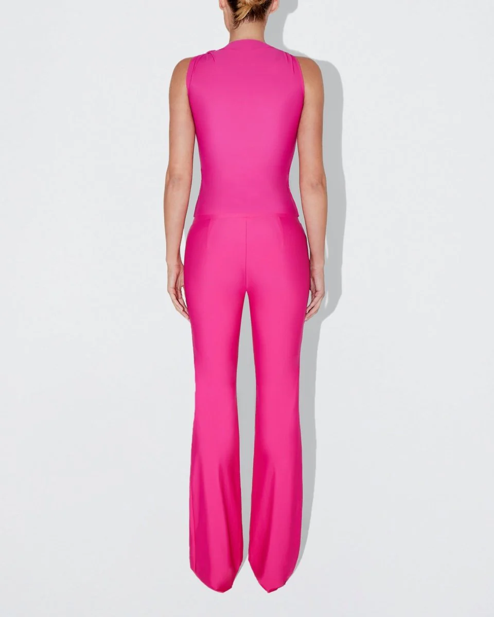 Sleek Stretch Low Rise Pant | Fuchsia - Image 5