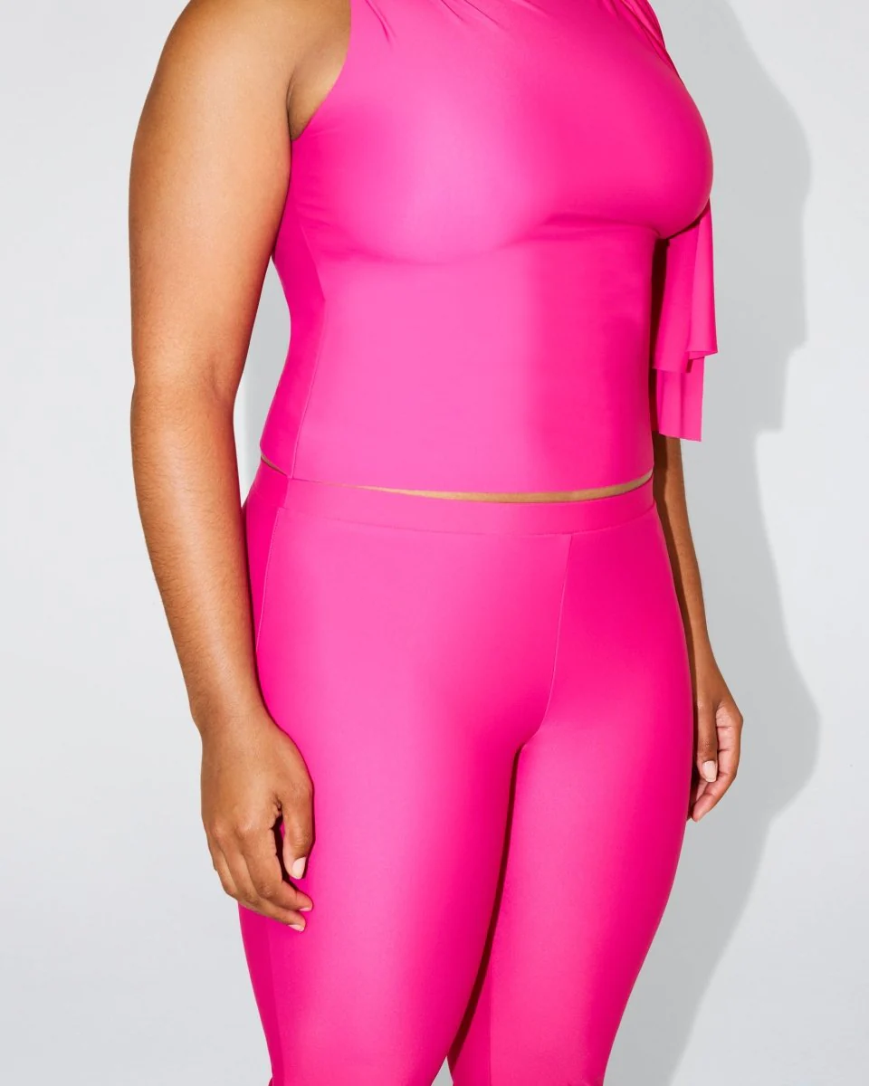Sleek Stretch Low Rise Pant | Fuchsia - Image 9
