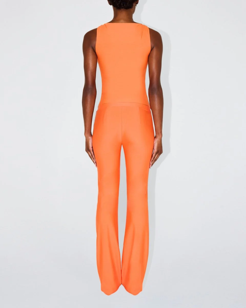 Sleek Stretch Low Rise Pant | Papaya - Image 4