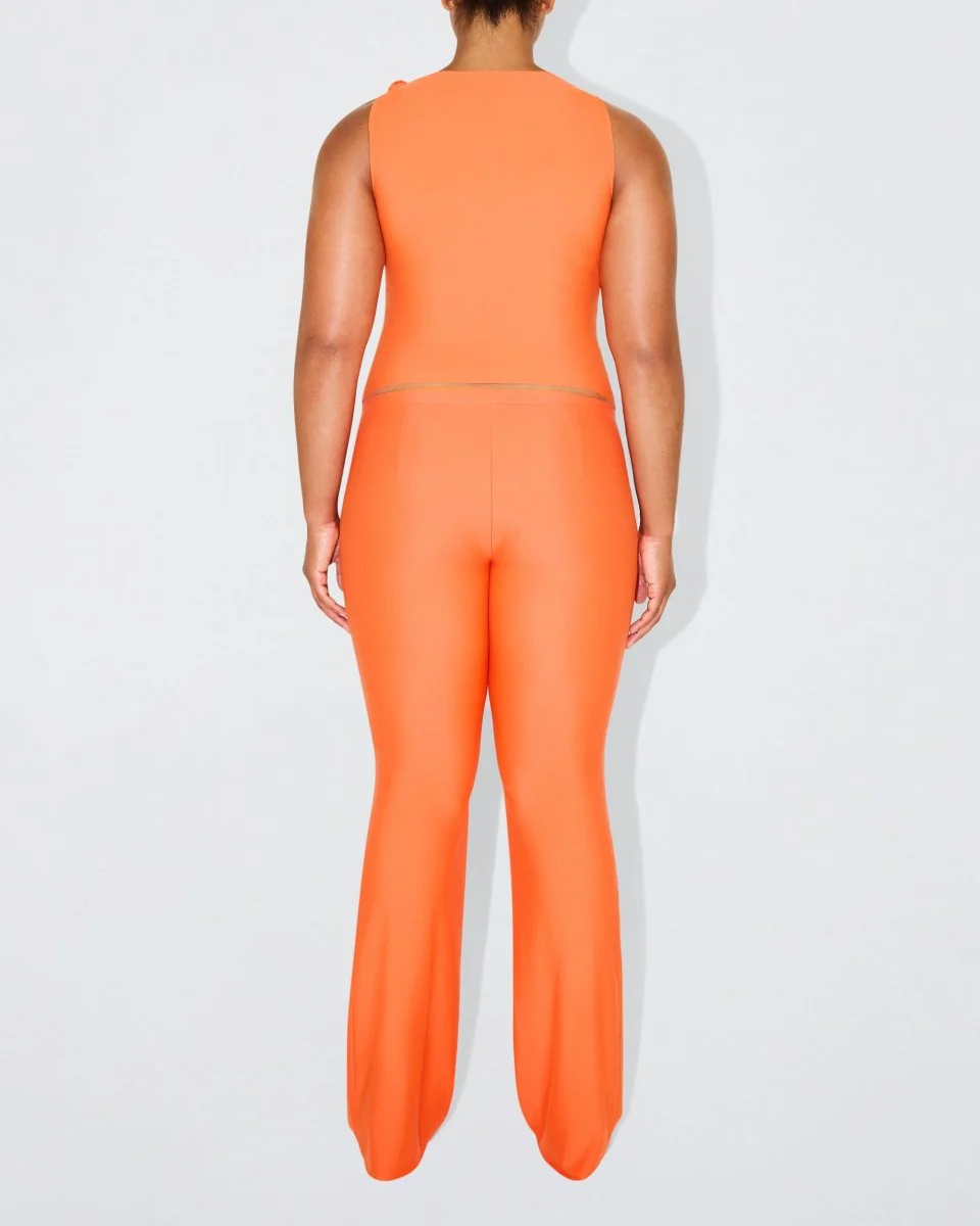Sleek Stretch Low Rise Pant | Papaya - Image 7