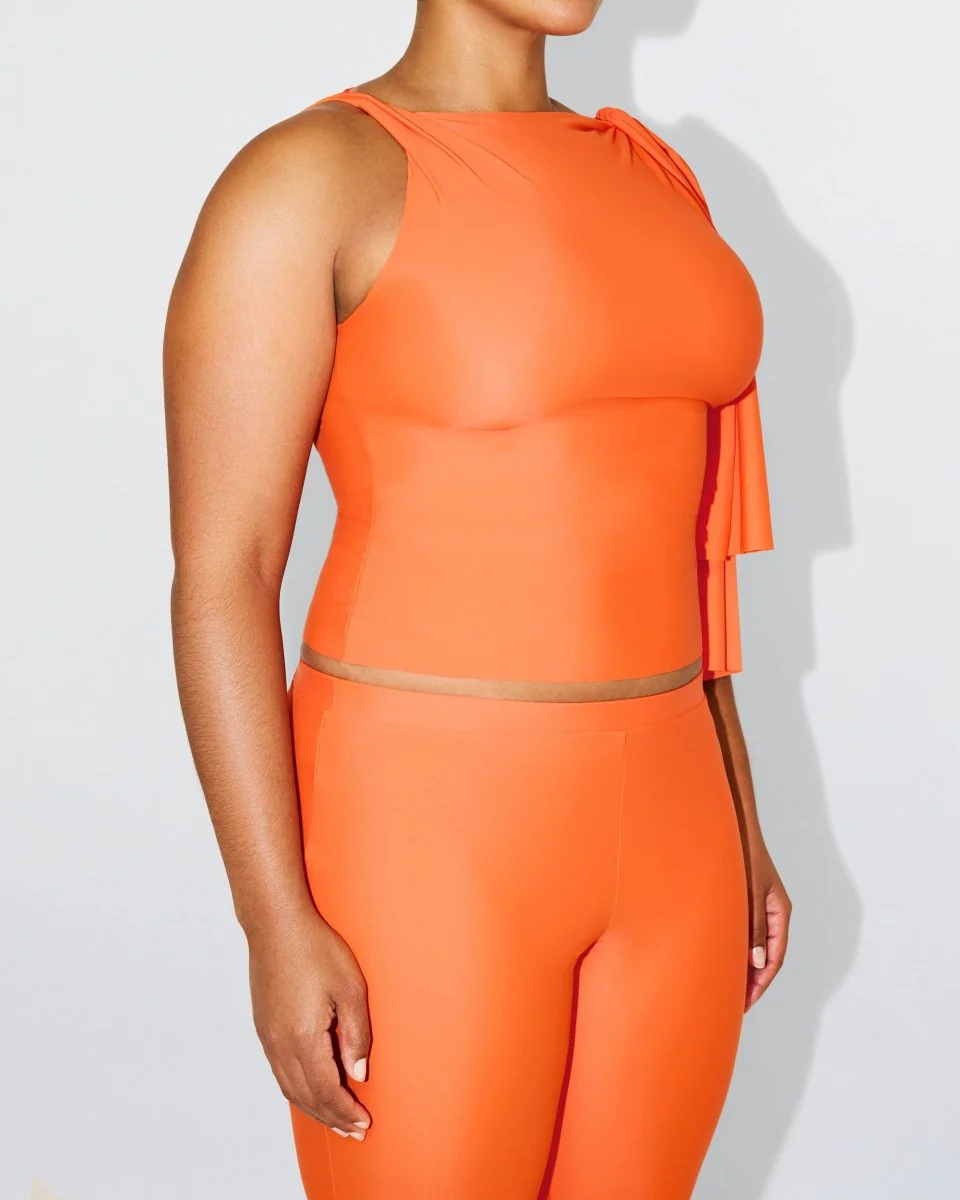 Sleek Stretch Low Rise Pant | Papaya - Image 8