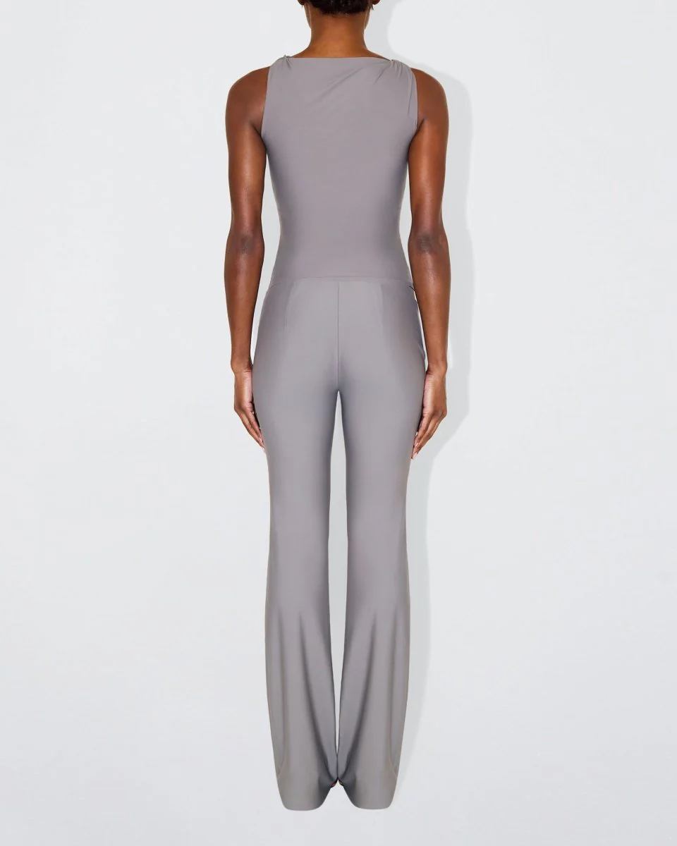 Sleek Stretch Low Rise Pant | Steel Grey - Image 4