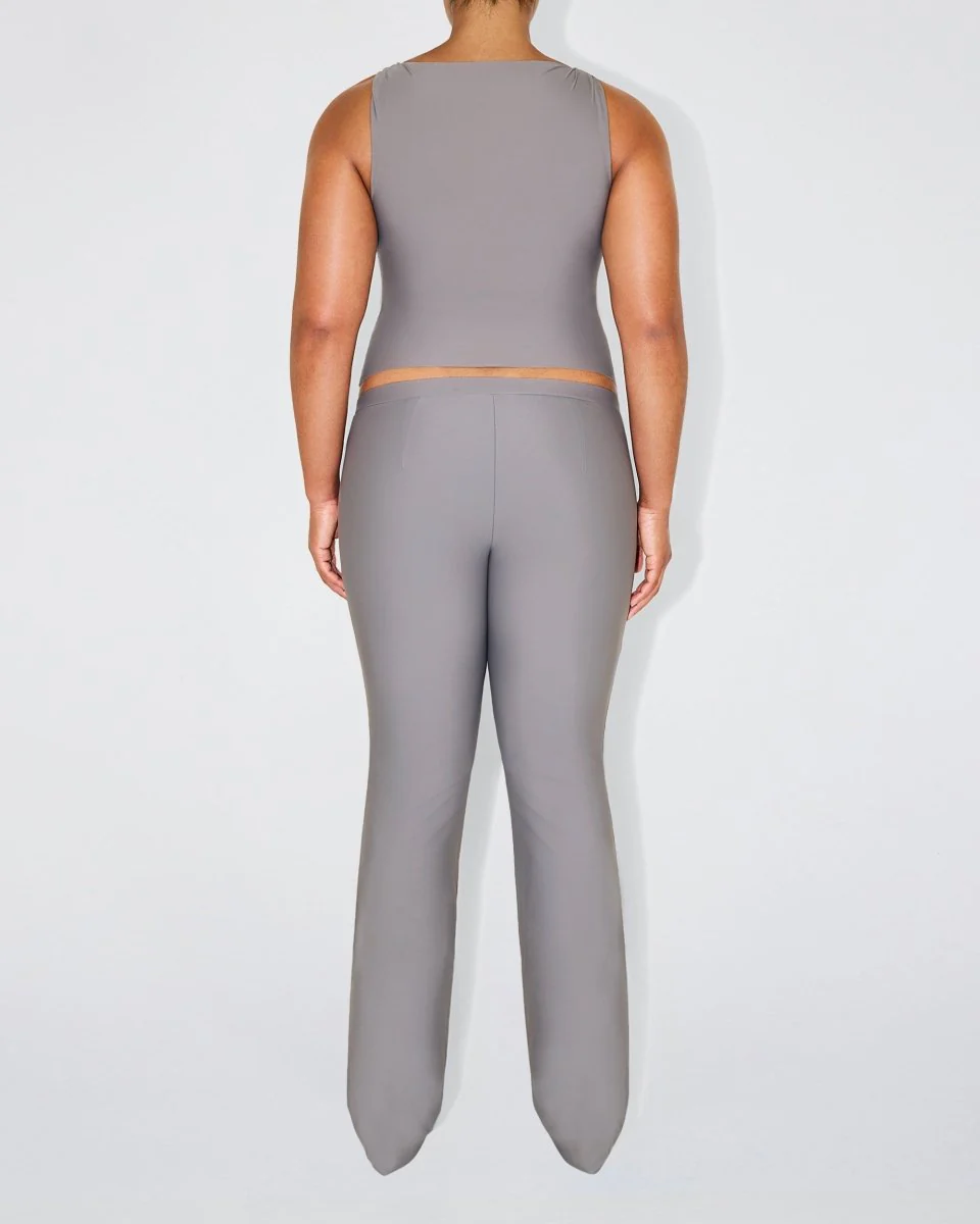 Sleek Stretch Low Rise Pant | Steel Grey - Image 8
