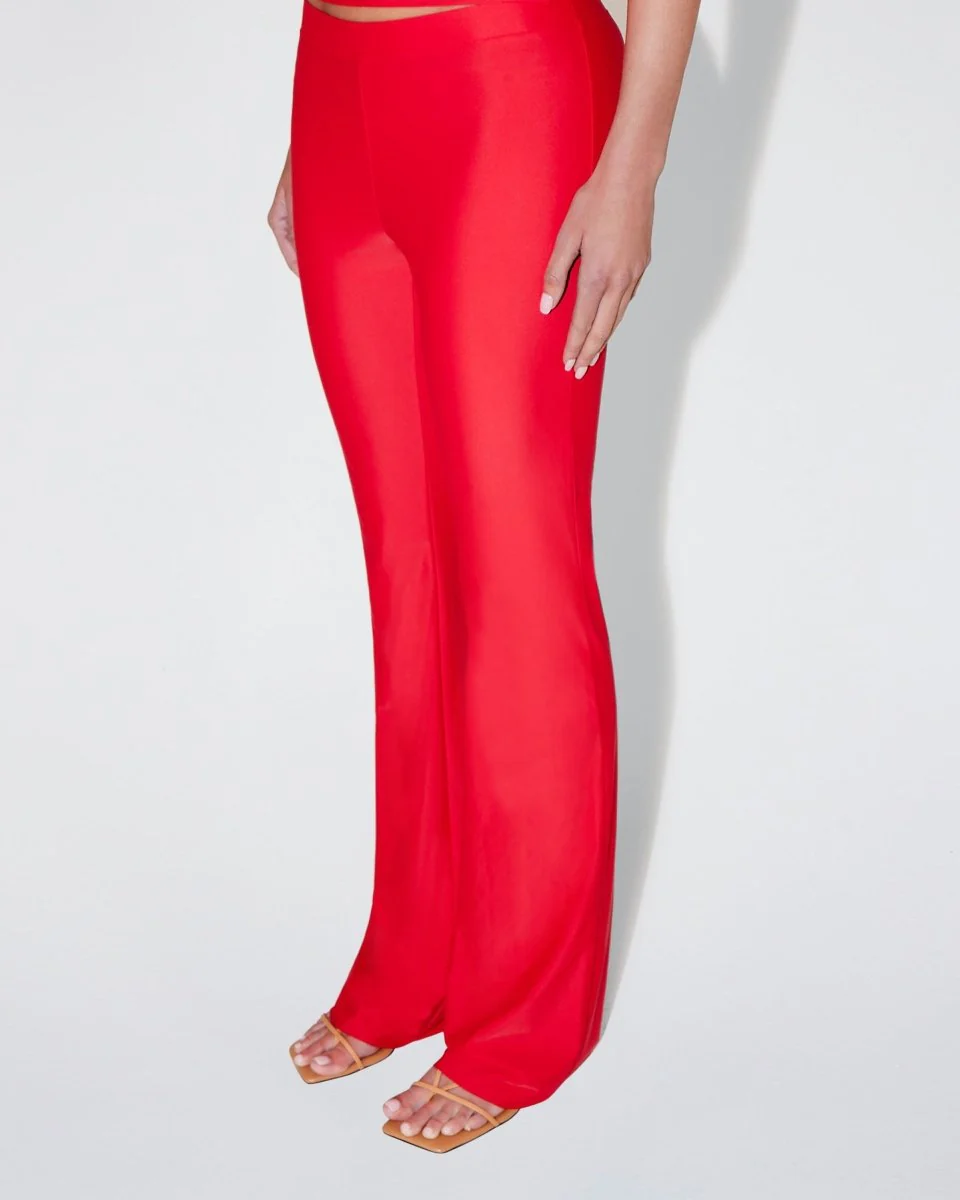 Sleek Stretch Low Rise Pant | Tomato - Image 4