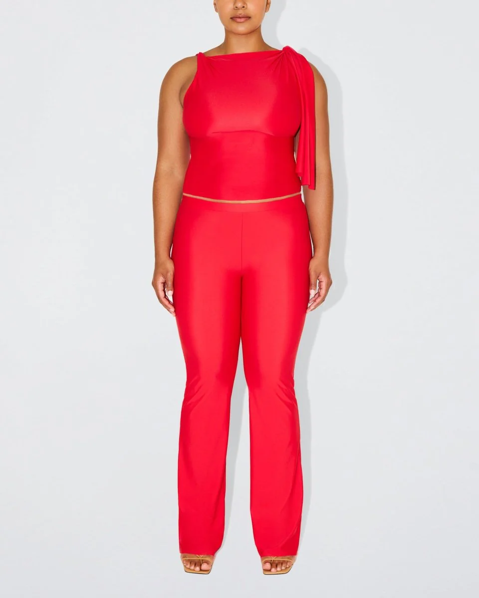 Sleek Stretch Low Rise Pant | Tomato - Image 7