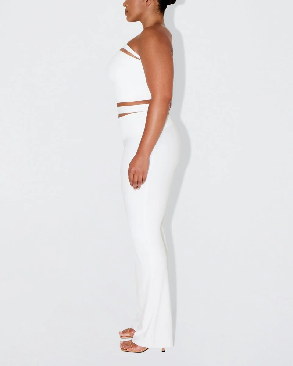 Sleek Stretch Tube Top | Bright White - Image 10