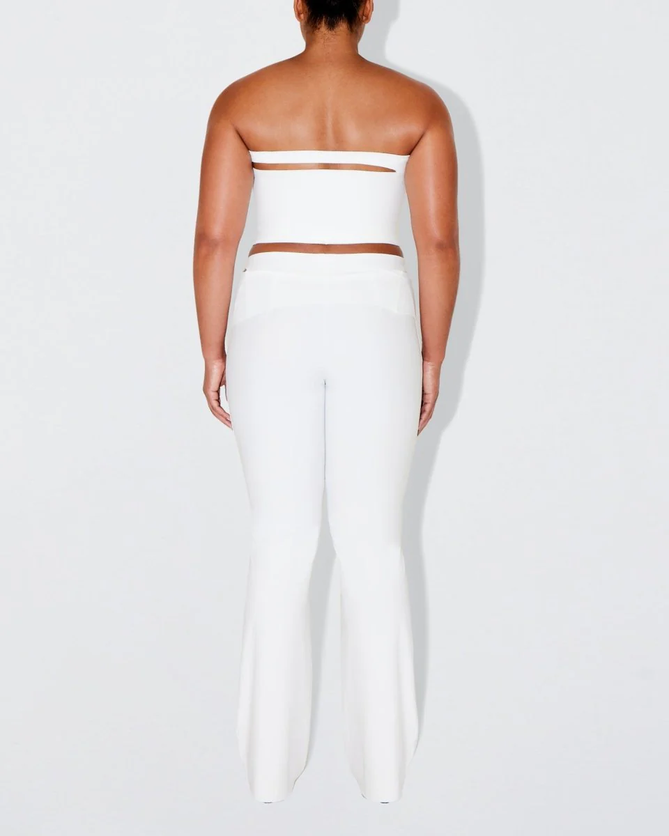 Sleek Stretch Tube Top | Bright White - Image 11