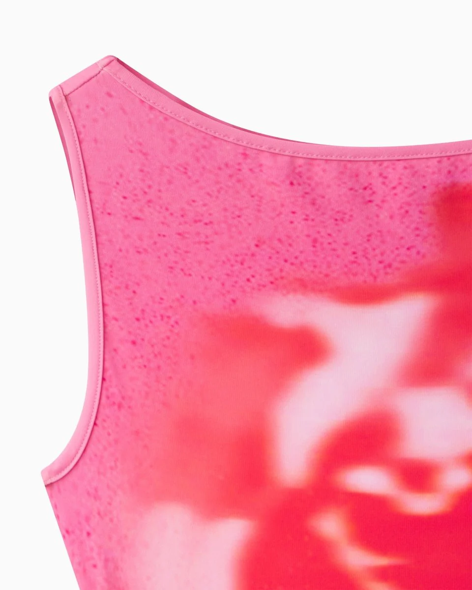 Smooth Stretch Tank Mini Dress | Pink Peony - Image 8