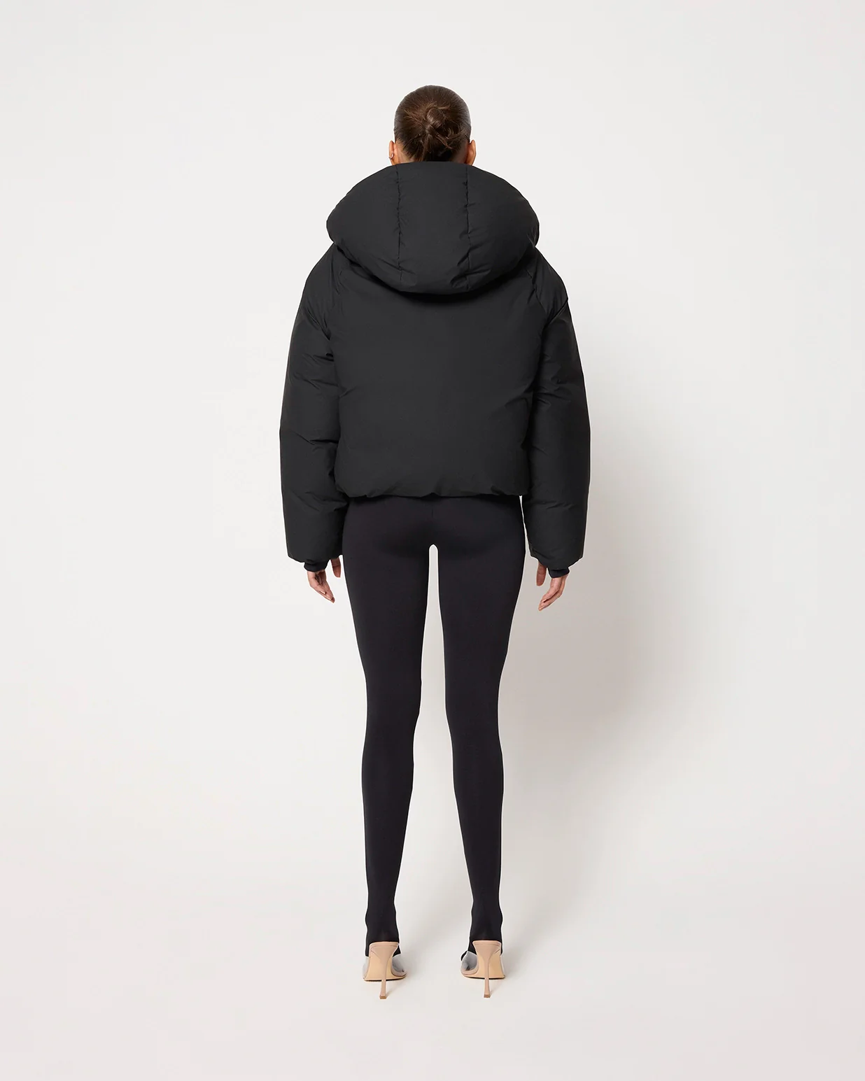 Standard Puffer Jacket | Black - Image 5