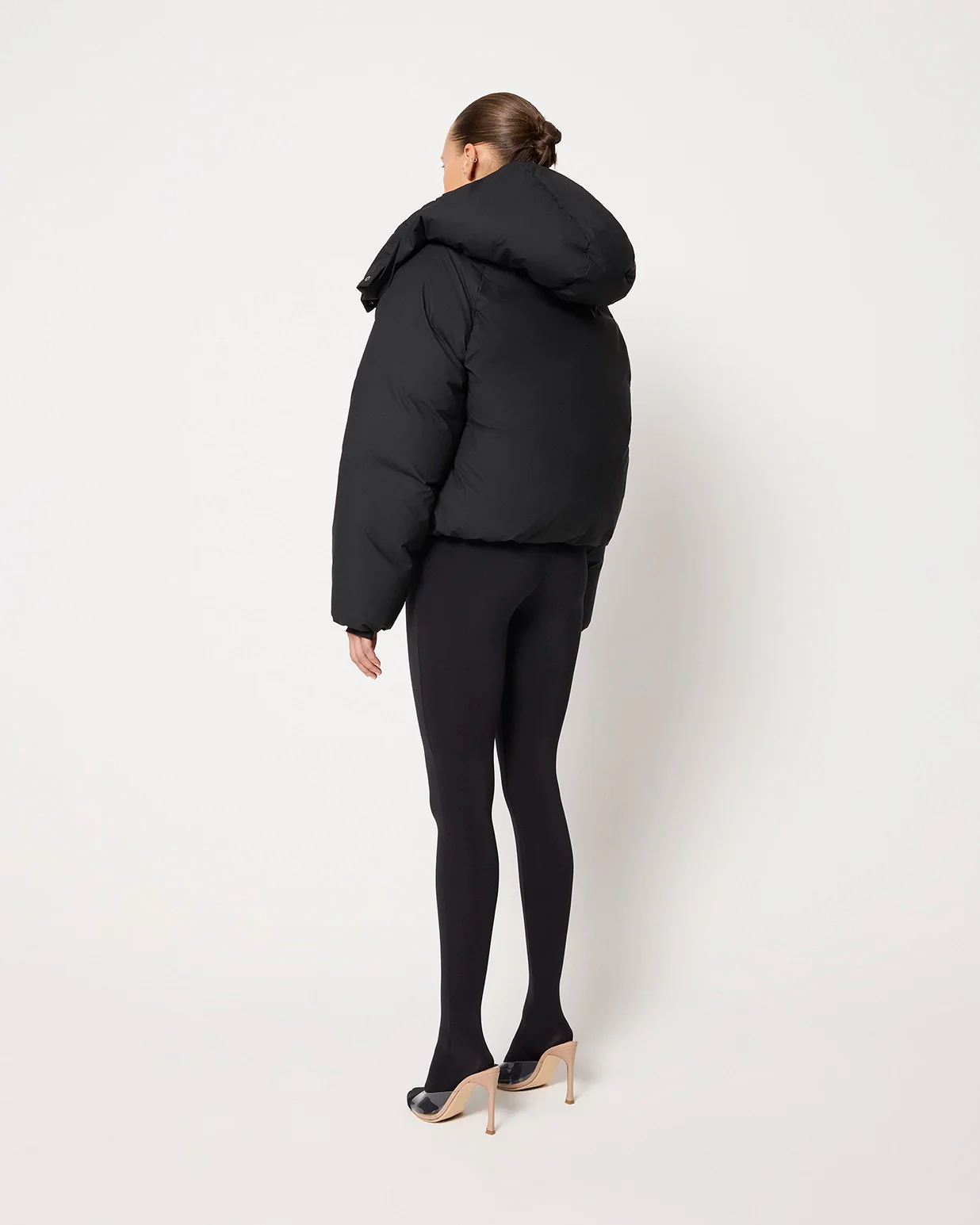 Standard Puffer Jacket | Black - Image 6