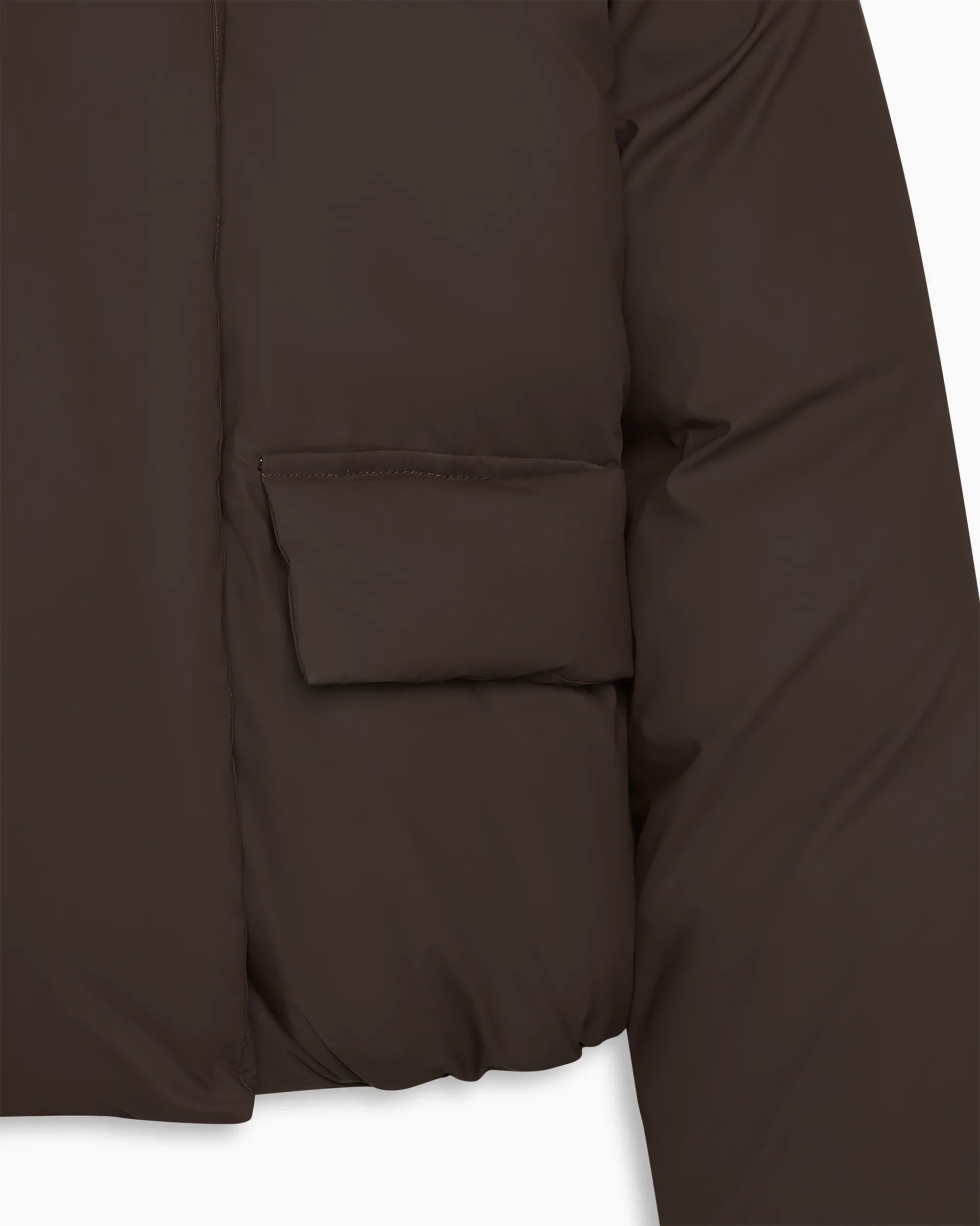 Standard Puffer Jacket | Chocolate - Image 13