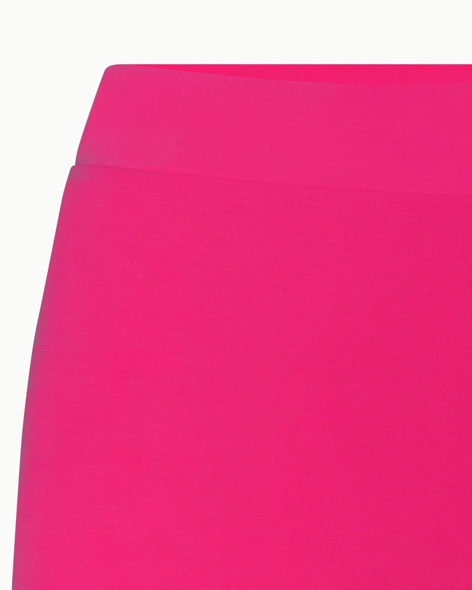 Sueded Stretch Low Rise Pant | Fuchsia - Image 9