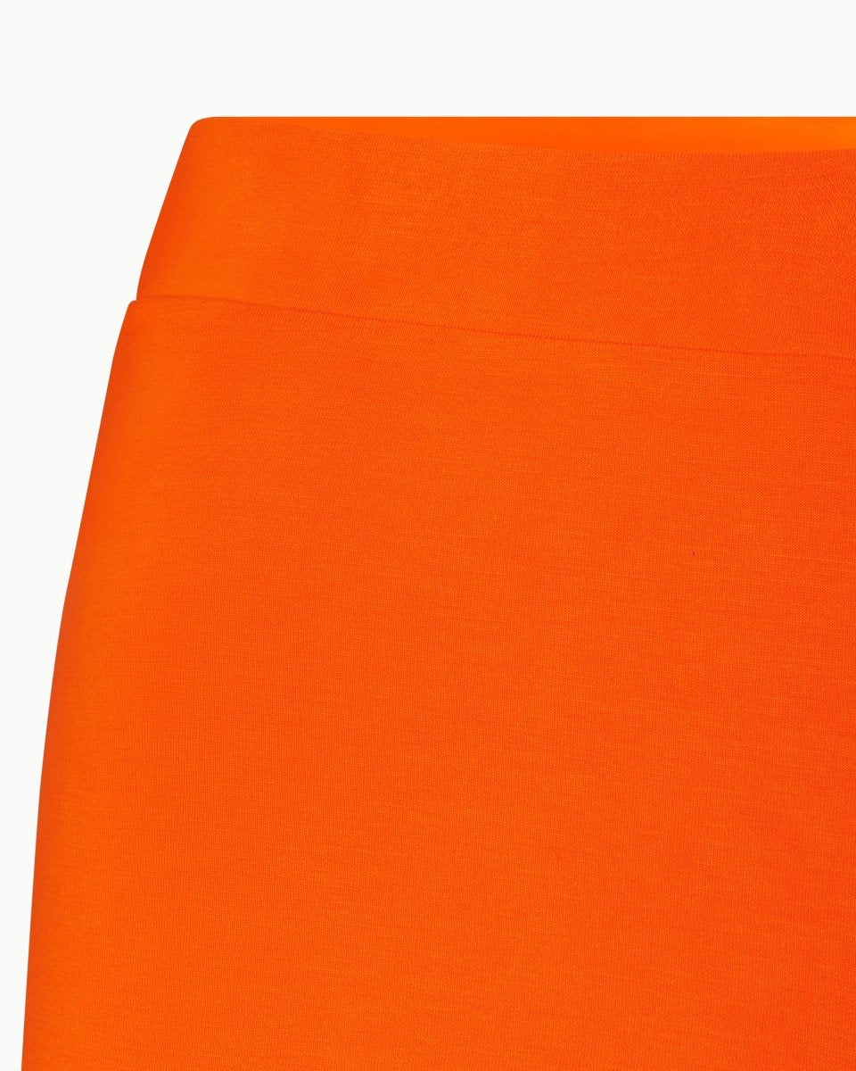 Sueded Stretch Low Rise Pant | Papaya - Image 7