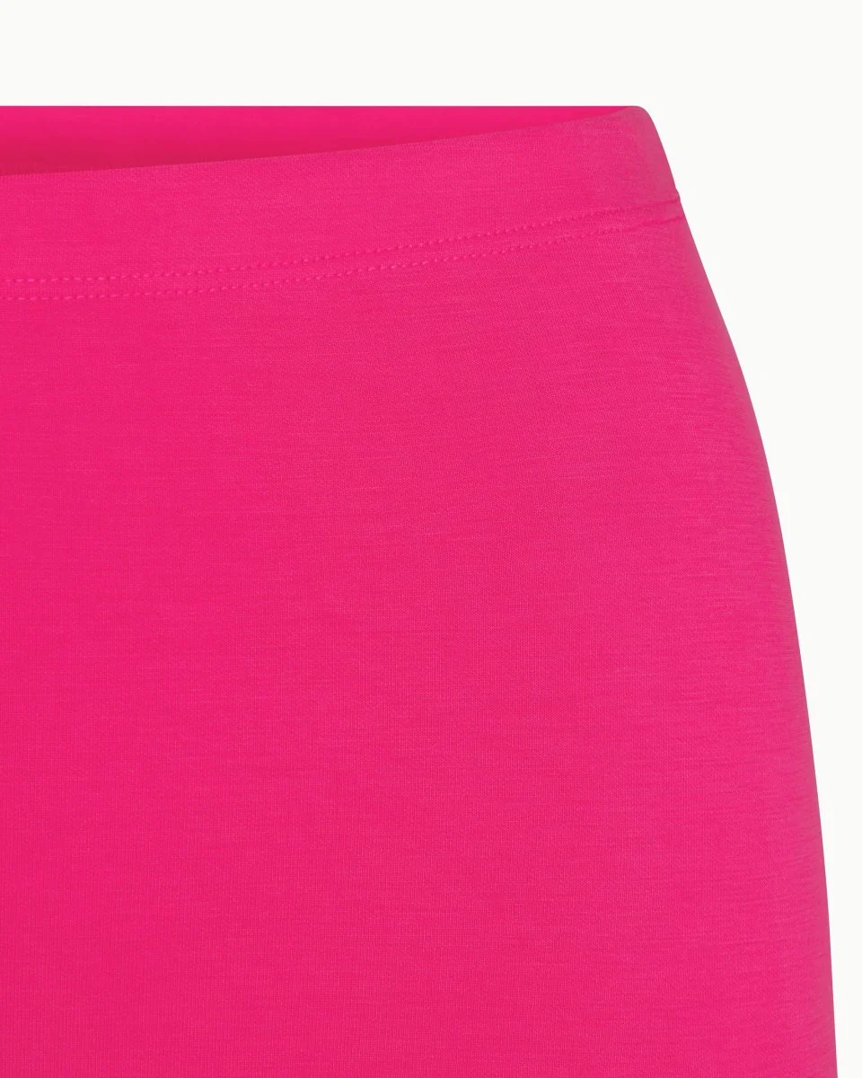 Sueded Stretch Ultra Mini Skirt | Fuchsia - Image 6